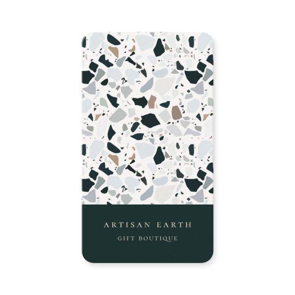 Natural Earthy Terrazzo Pattern