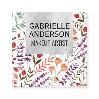 Natural Flower Illustrations Square