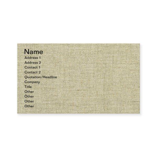Natural Linen Canvas Texture