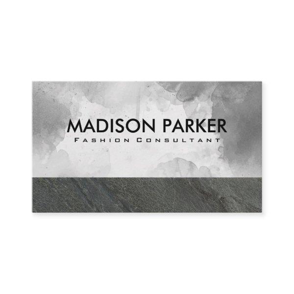 Natural Slate Rock | Gray Watercolor