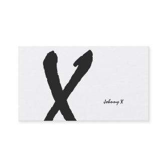 Natural Type Monogram (white background)