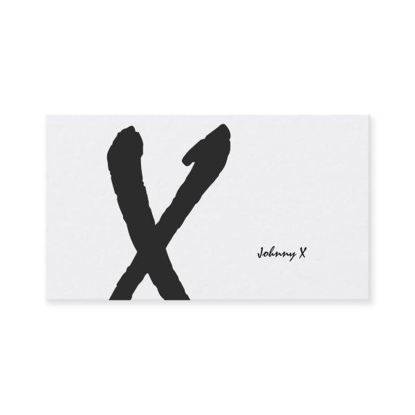 Natural Type Monogram (white background)