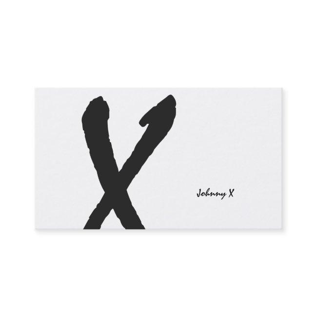 Natural Type Monogram (white background)