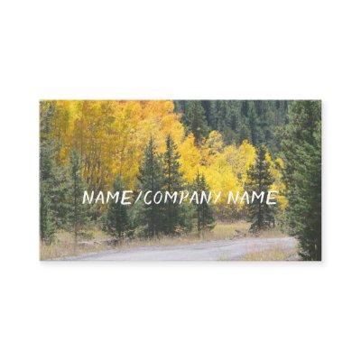 nature art mountain aspen fall landscape custom