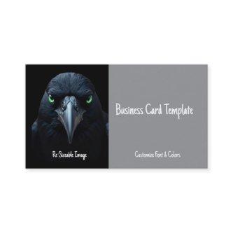 Nature Bird Logos Crow-Raven