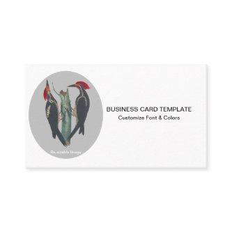 Nature Pair of Wild WoodPeckers