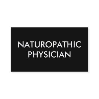 naturopathic physician