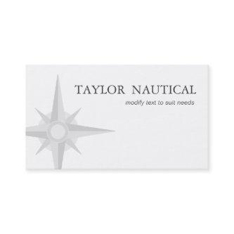 Nautical Compass Sailing and Boating White