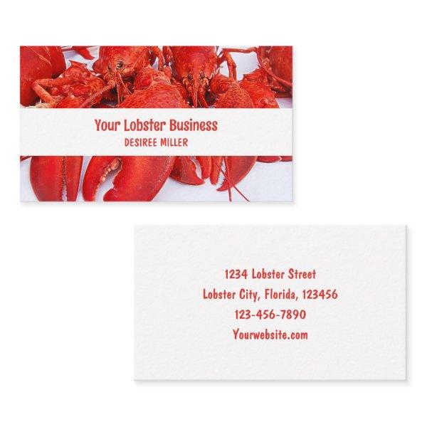 Nautical Ocean Red Lobster