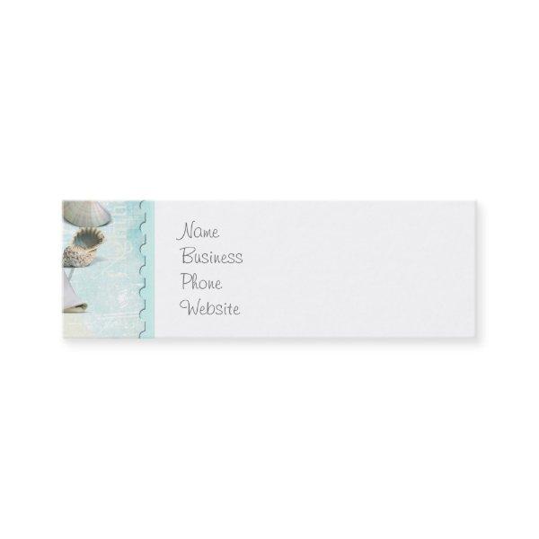Nautical Seashells Anchor Starfish Beach Theme Mini