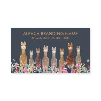 Navy Alpaca