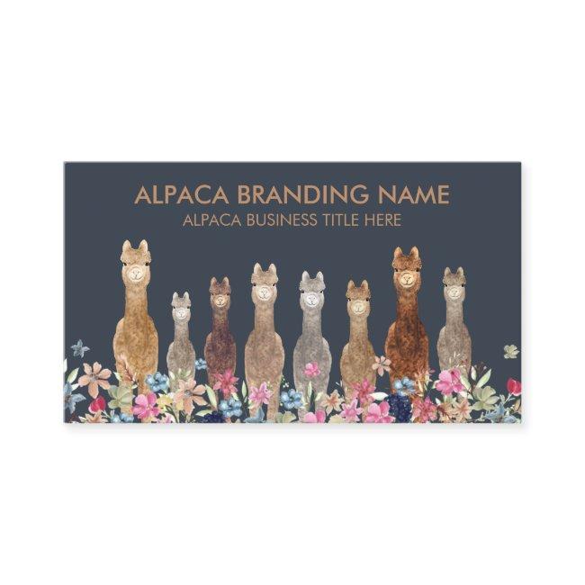 Navy Alpaca