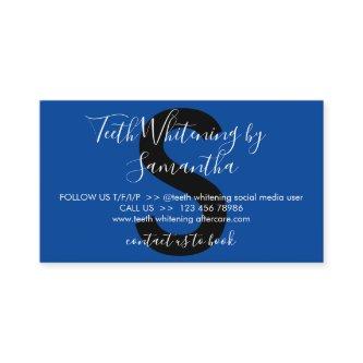Navy Black Teeth Whitening Aftercare Tips