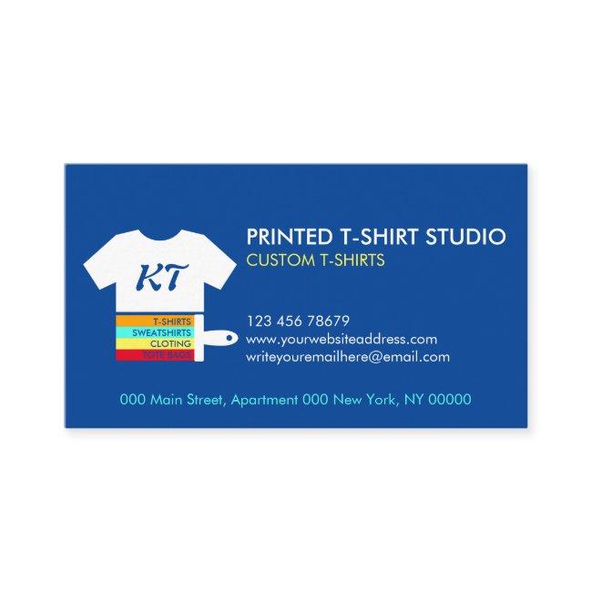 Navy Blue Custom T-Shirts Bags Clothing