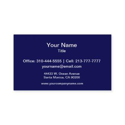 Navy Blue Solid Color Customize It