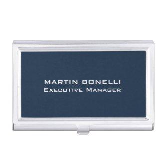 Navy Blue Special Unique Modern Executive Manager  Case