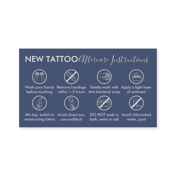 Navy Body Art Aftercare Instructions Tattoo