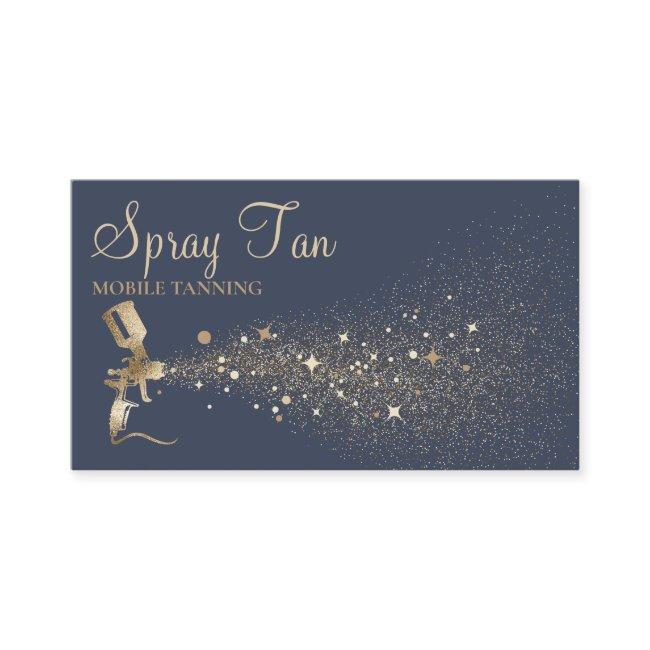 Navy Golden Aftercare Instructions Spray Tanning
