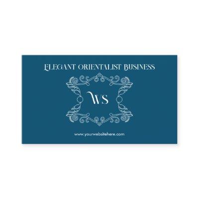 Navy Orientalist Ornament