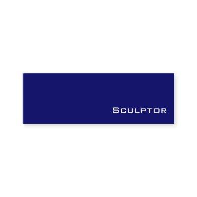 Navy white Sculptor