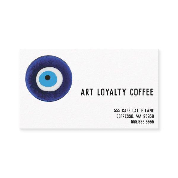 Nazar Evil Eye Protection Symbol Loyalty Card
