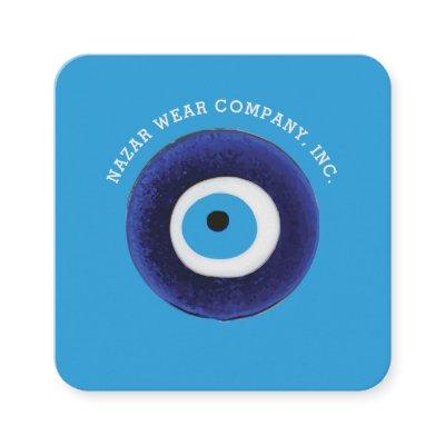 Nazar Evil Eye Protection Symbol Square Business C Square