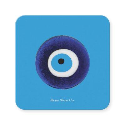 Nazar Evil Eye Protection Symbol Square