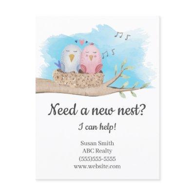 Need a New Nest Real Estate Marketing Postcard