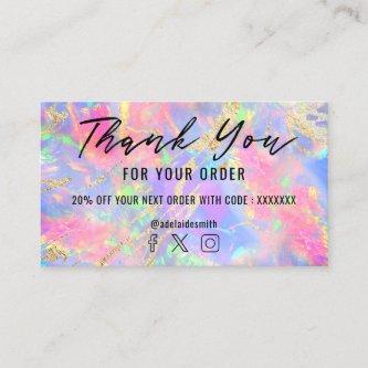 neon colors gemstone opal texture thank you