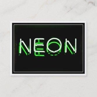 NEON - Green Neon Sign