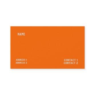 neon  orange solid color