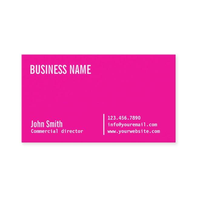Neon Pink Commercial Director