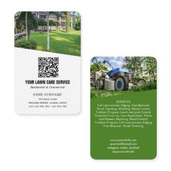 Networking QR code Lawncare vertical