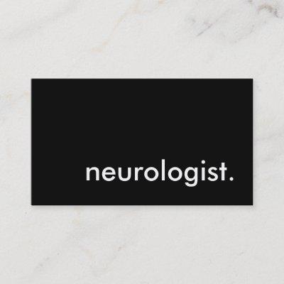 neurologist.