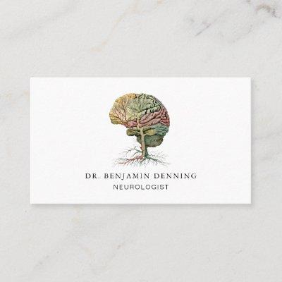 Neurologist Doctor Business And Appointment Card