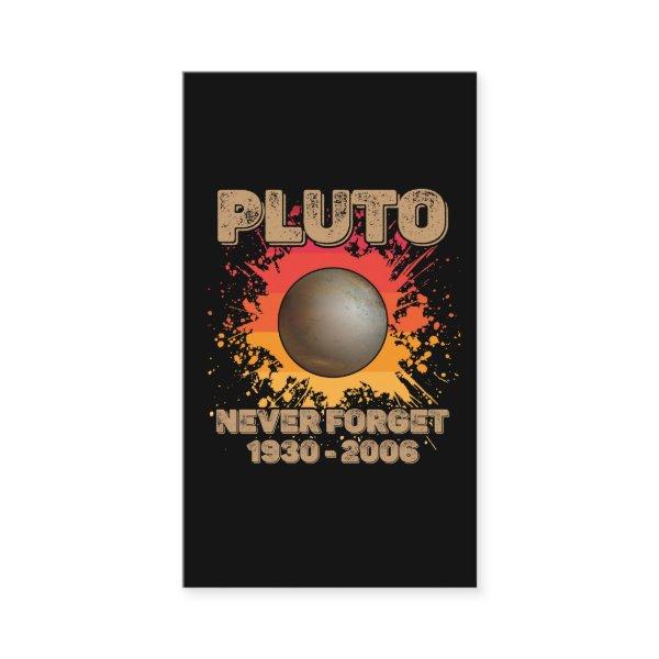 Never Forget Pluto Planet galaxy Space Science