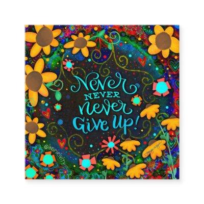 Never Give Up Inspirivity Kindness cards