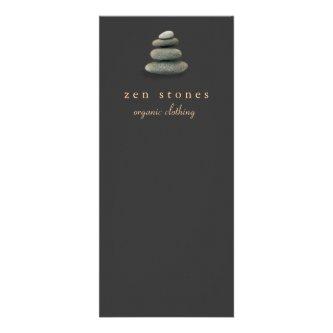 New Age Zen Stones Holistic Healing Arts Rack Card
