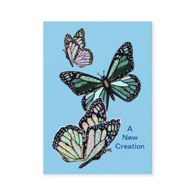 New creation in Christ prayer Card