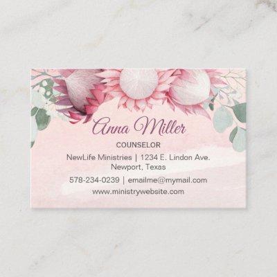 New Eucalyptus Gentle Pink Counseling Ministry