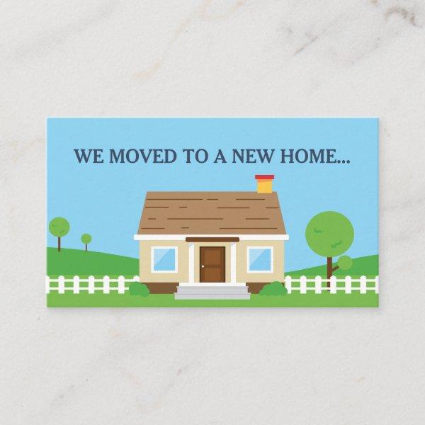New Home Change of Address