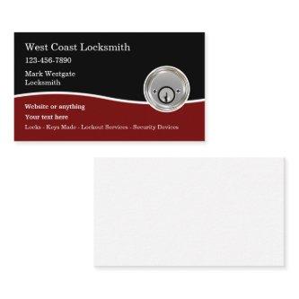 New Locksmith Deadbolt Graphic