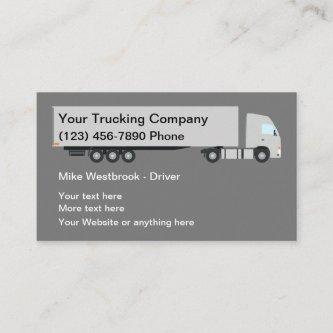 New Simple Trucking Service Driver