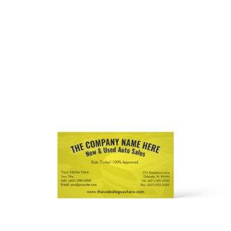 New & Used Car Sales - Auto Sales Double Sided