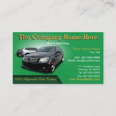 New & Used Car Sales - Auto Sales Double Sided