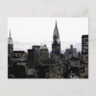 New York City Midtown Postcard