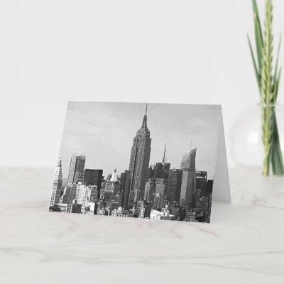 New York City Panorama Card
