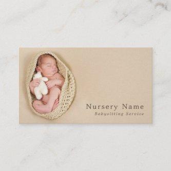 Newborn Baby & Teddy, Babysitter, Daycare, Nursery