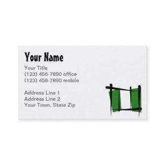 Nigeria Brush Flag