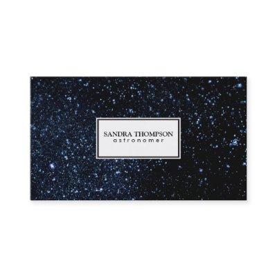 Night Sky / White Frame